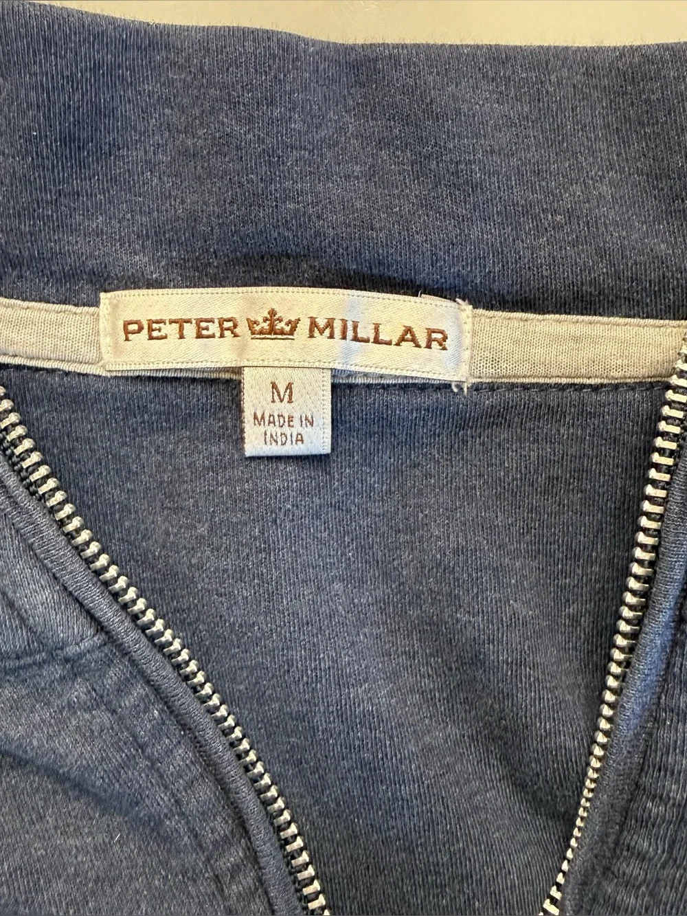 ⛱️Peter Millar - Navy Quarter Zip Pullover - M